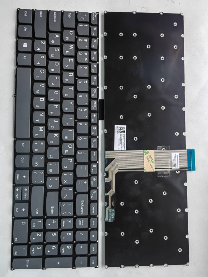 Picture of New Replacement Laptop Keyboard For LENOVO AIR 15 2021/S550-15/ideapad 5-15/15ACL/15ITL Grey (OEM) RU Layout